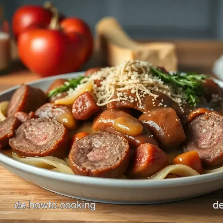 Schwäbische Rouladen mit Spätzle & Apfelrotkraut