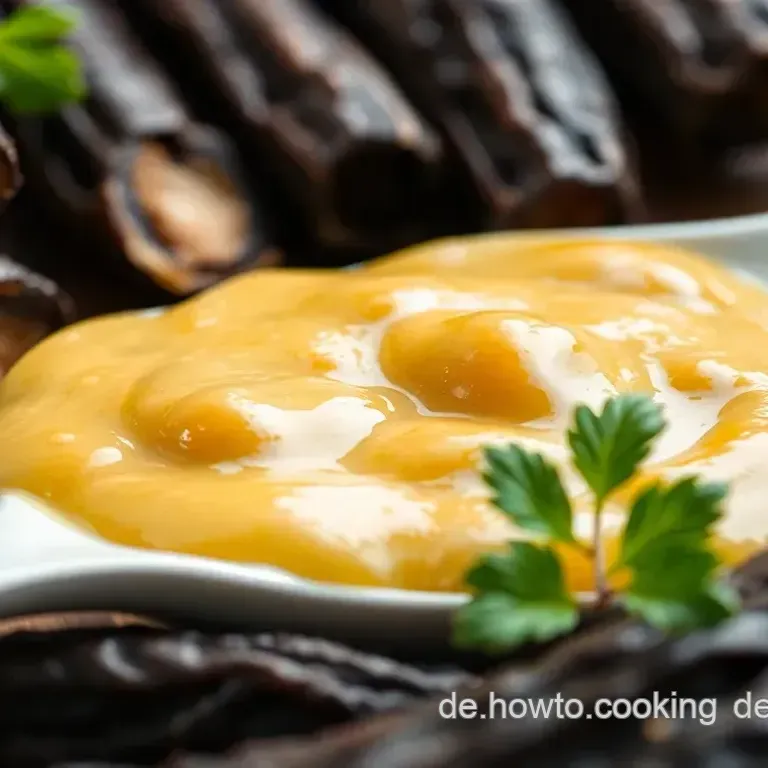 Schwarzwurzeln Rezept: Cremige Senfsauce - Mein Geheimtipp!