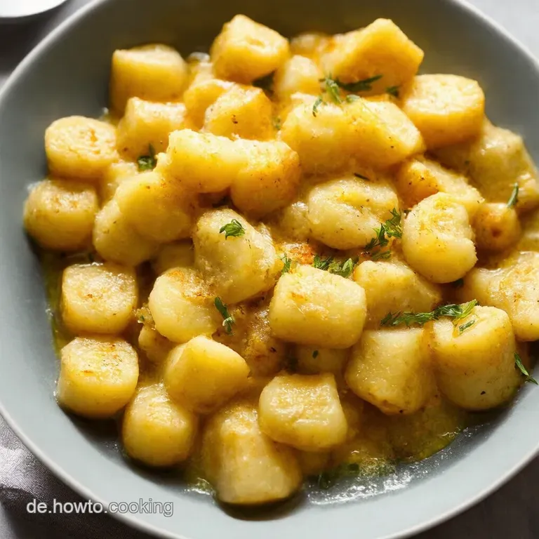 Selbstgemachte Kartoffelgnocchi So zart da tanzt die Pasta Polka