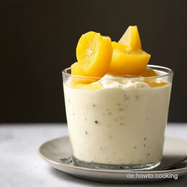 Selbstgemachter KinderFruchtjoghurt