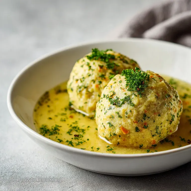 Semmelkn&ouml;del: Die Wasserbad Methode