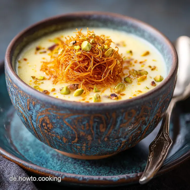 Seviyan Das Cremige Indische Dessert Rezept Mit Kardamom Fadennudeln presentation