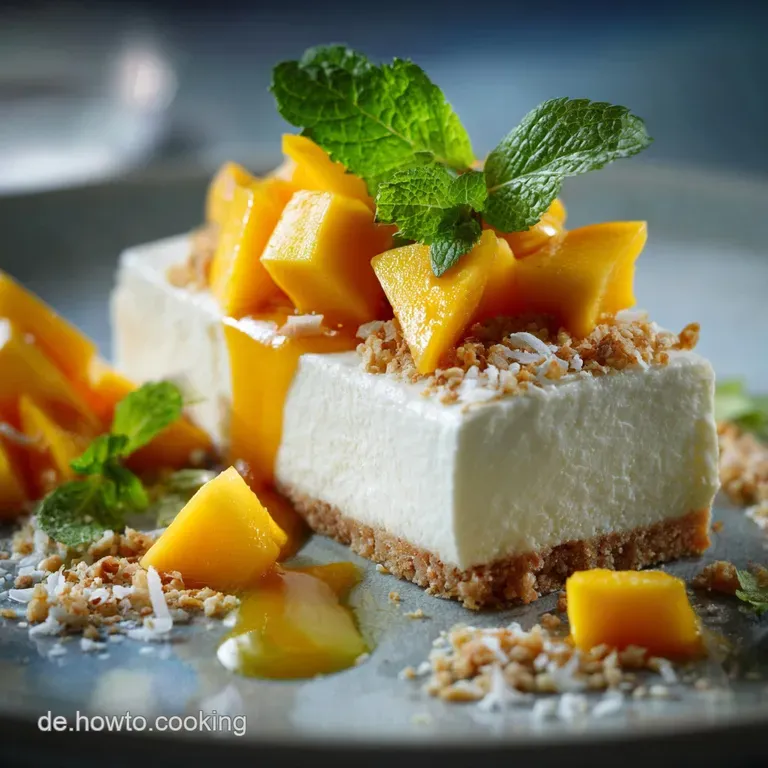 Solero Desserts Rezept: Sommerlicher Kein-Backen-Nachtisch mit Mango