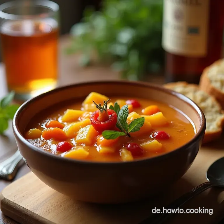 Sommernachtstraum Bowle Fruchtig Prickelnd Umwerfend presentation