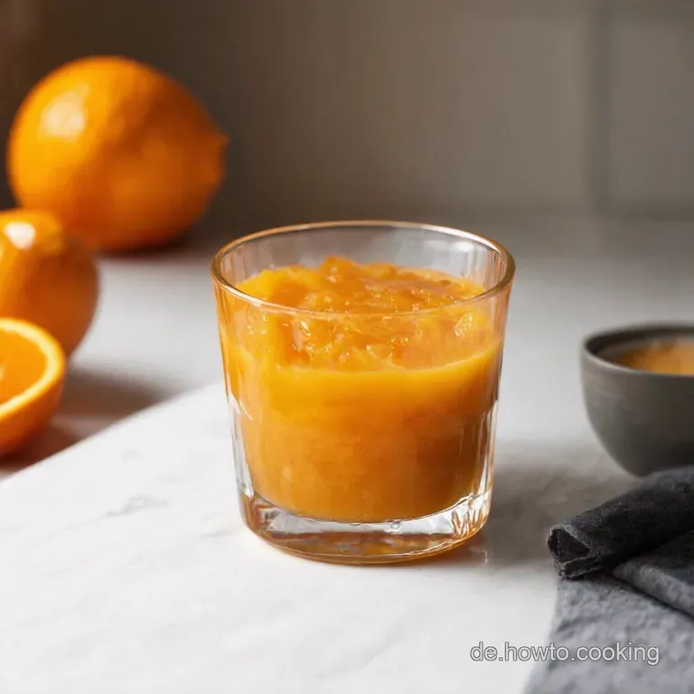 Sonnenschein Im Glas Orangenm&ouml;hrenmarmelade Mit Ingwerkick presentation