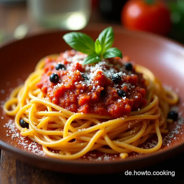 Spaghetti AllAssassina Die knusprige KillerPasta aus Bari presentation
