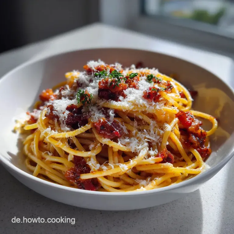 Spaghetti Amatriciana Von Jamie Oliver: 30-Minuten-Klassiker presentation