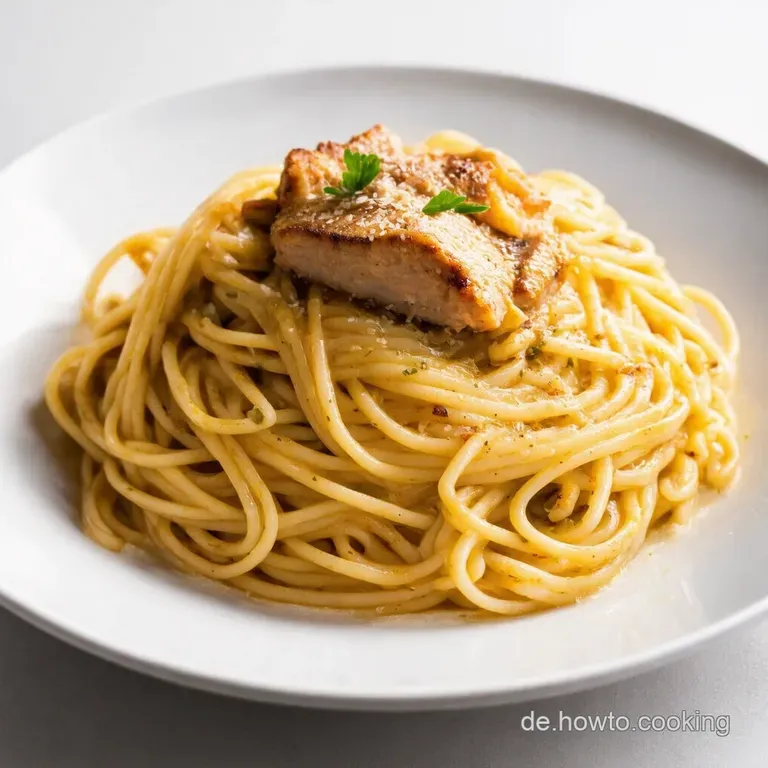 Spaghetti con Sarde Sizilianische SonnenscheinPasta