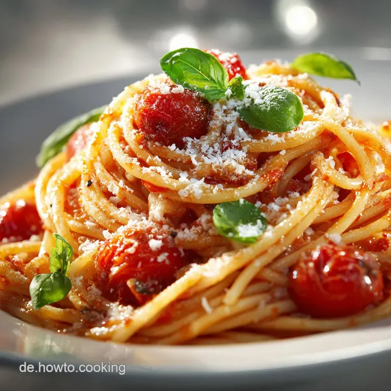 Spaghetti Napoli Deluxe: Der unschlagbare Klassiker mit intensiver Tomatentiefe