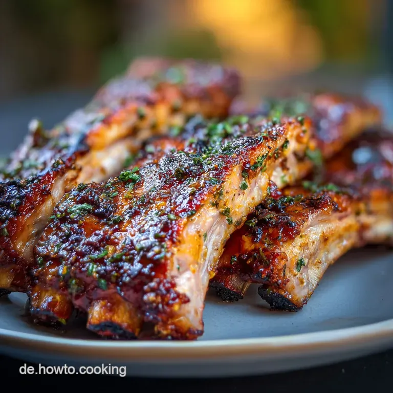 Spareribs aus dem Backofen: Butterzart mit Trocken Rub