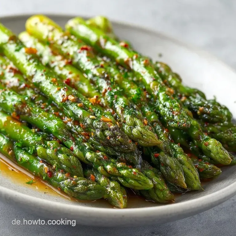 Spargel mit Kreuzk&uuml;mmel-Marinade: W&uuml;rzig