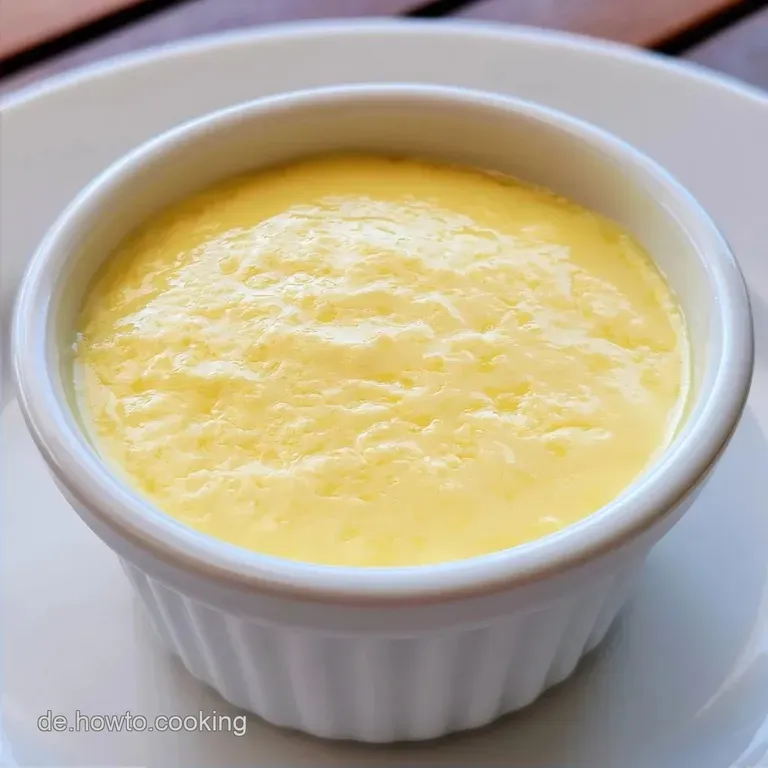 Spargelsauce Hollandaise: Samtig und Reichhaltig