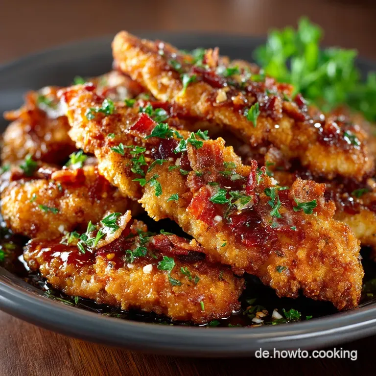 Bacon Brown Sugar Chicken Tenders Knusprig Süß