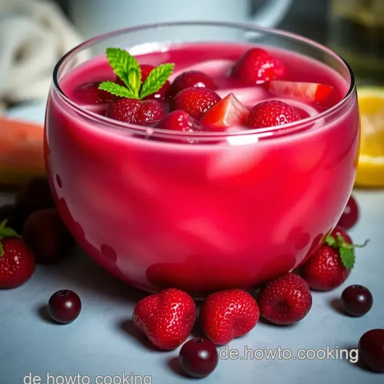 Spritzige Erdbeerbowle &ndash; Ein Sommergenuss! presentation