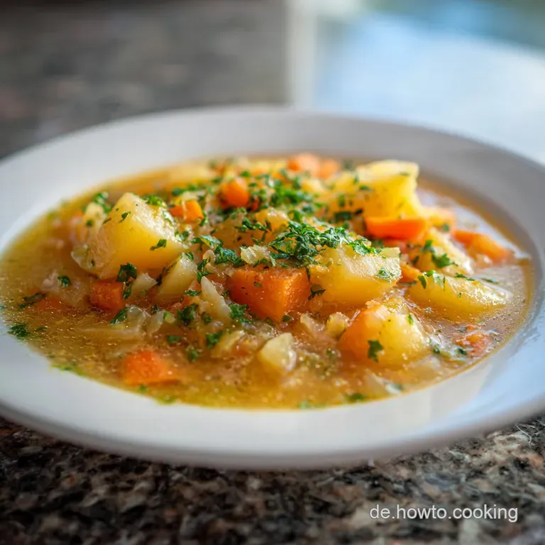 Steckr&uuml;beneintopf Omas Rezept mit Kasseler