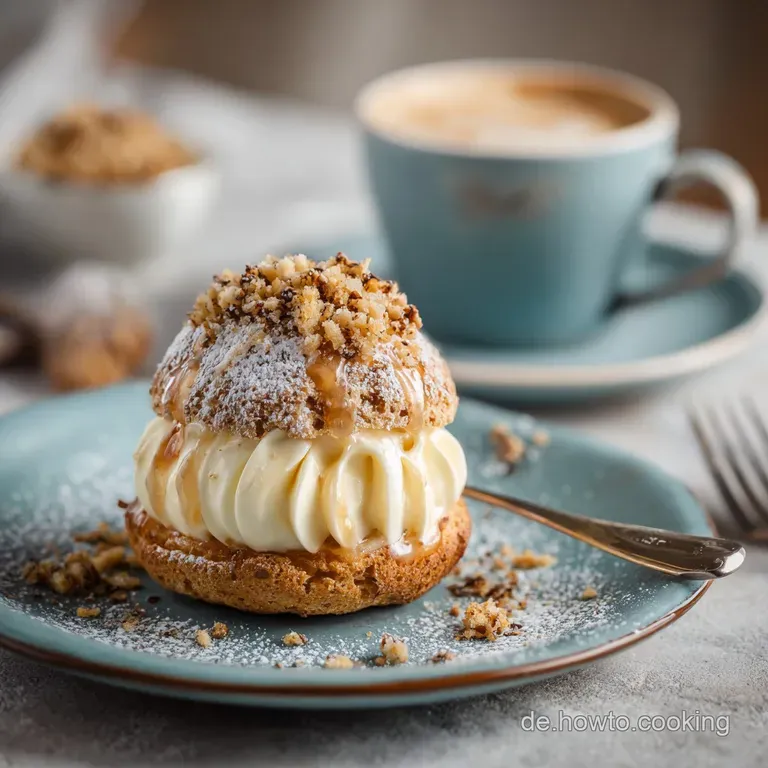 Streuseltaler mit Vanillecreme: Fluffig Cremig Unwiderstehlich