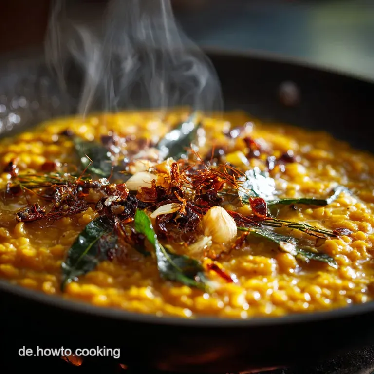 Tadka Dal: Indischer Seelenw&auml;rmer mit cremigem Knoblauch-Ghee-Kick