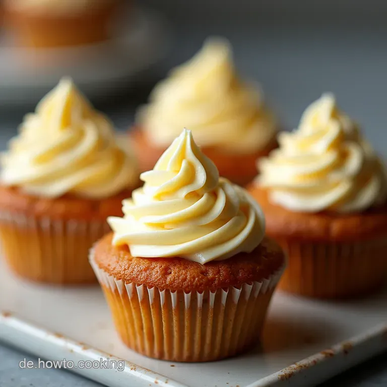 Der Grüne Daumen Vegane Karottenkuchen Cupcakes