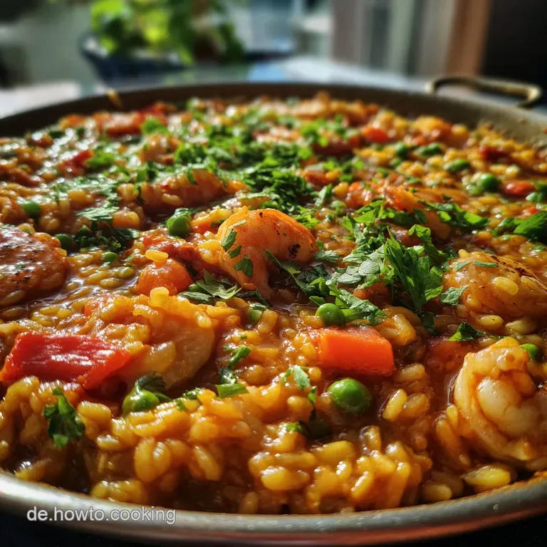 Vegane Paella: Ihr authentisches Gem&uuml;se-Aromenwunder