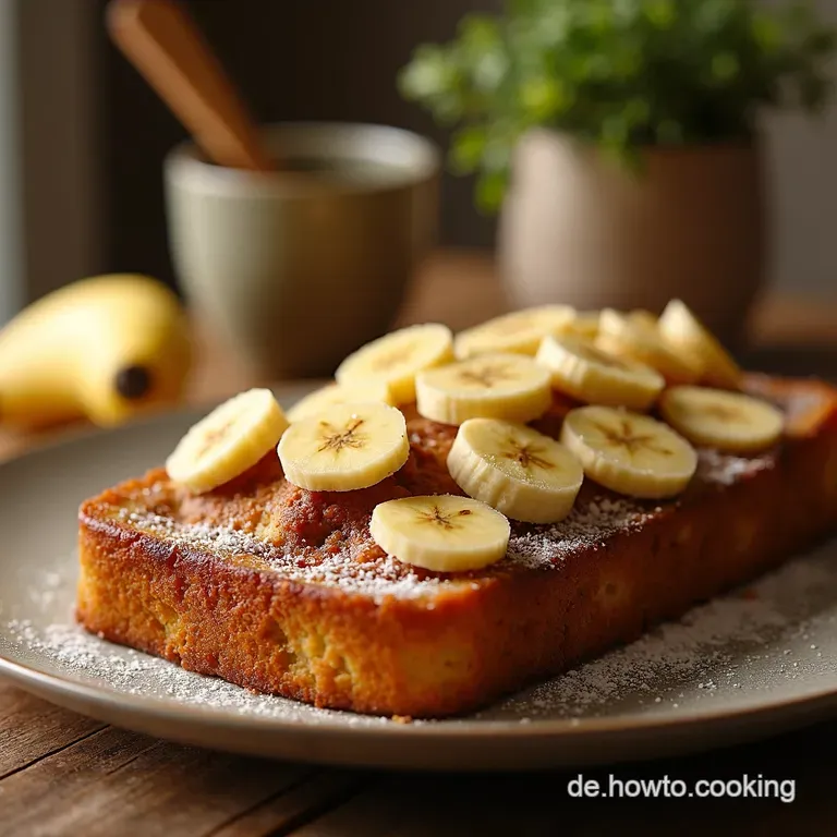 Veganer Bananenbrotklassiker Mit Dem Gewissen Extra presentation