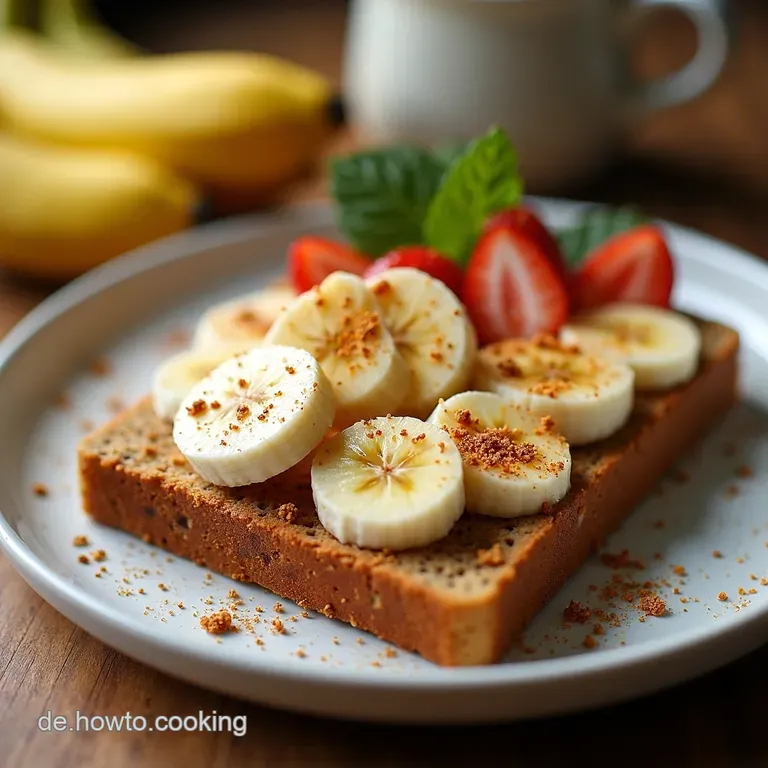 Veganer BananenbrotKlassiker mit dem Gewissen Extra