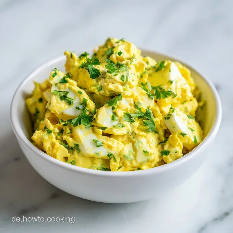 Veganer Eiersalat: Cremig und W&uuml;rzig