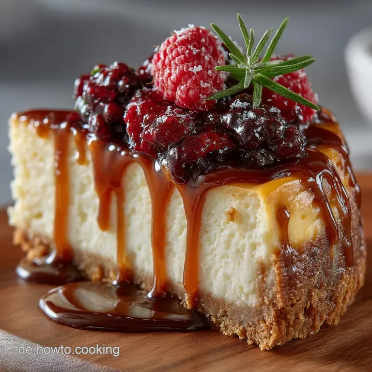 Der Vegane Big Appletraum New York Cheesecake Cremig Und Rissfrei presentation