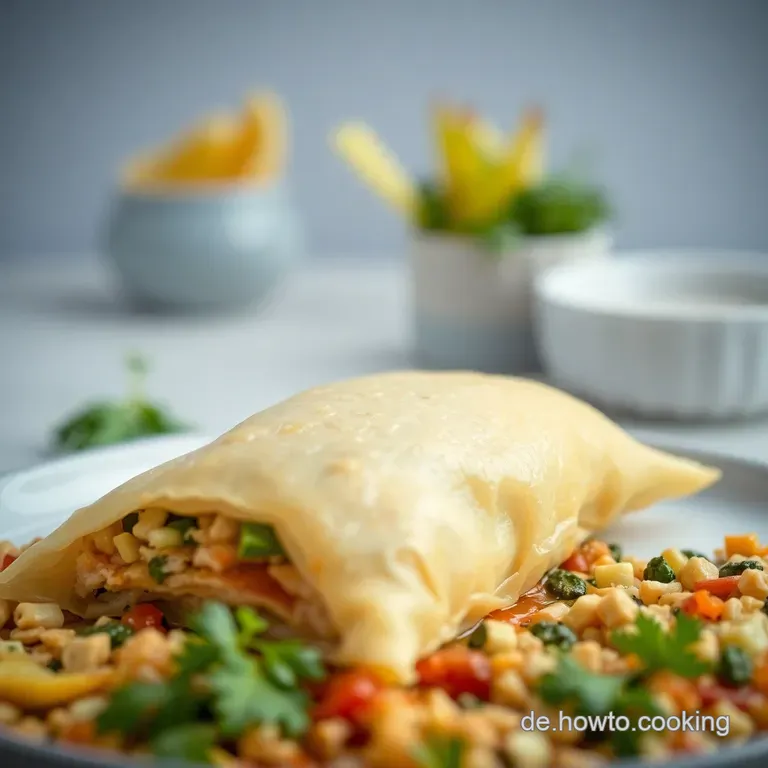 Vegetarische Maultaschen: Schw&auml;bische Tradition Mit Gr&uuml;nem Kick presentation
