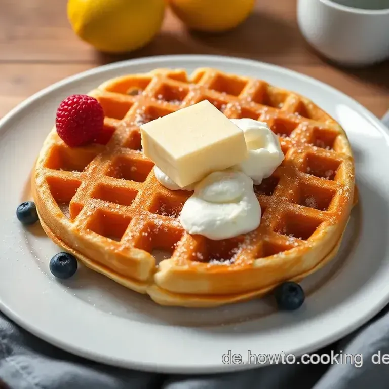 Waffel mit Schmand - Das perfekte Rezept für gemütliche Nachmittage!