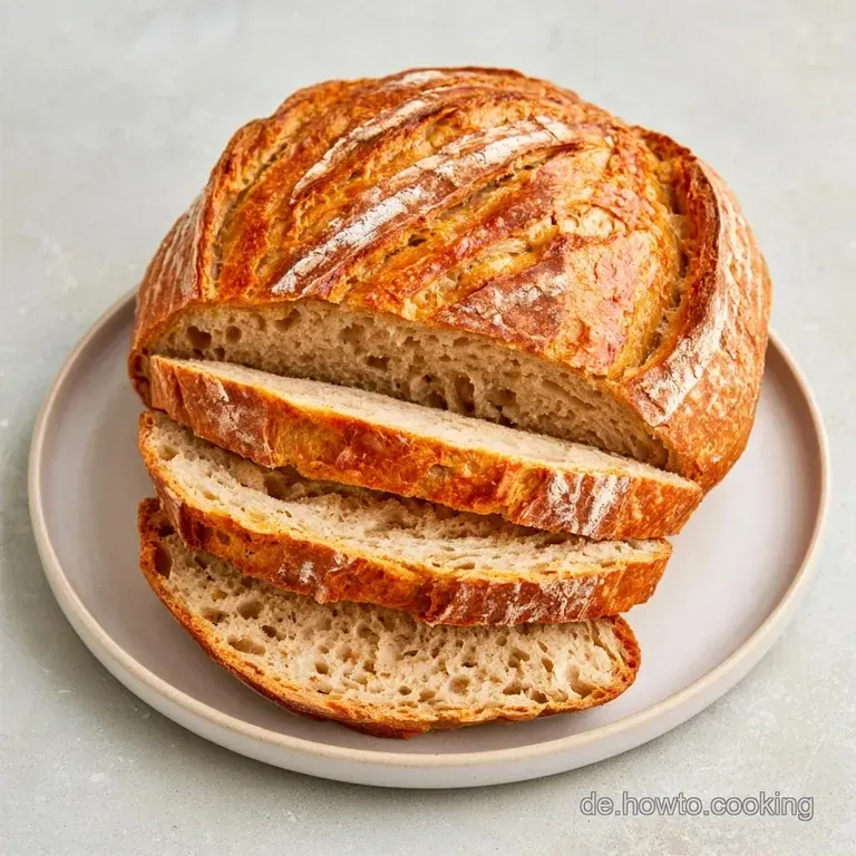 Saftiges Weizen-Dinkel-Brot mit Trockenhefe
