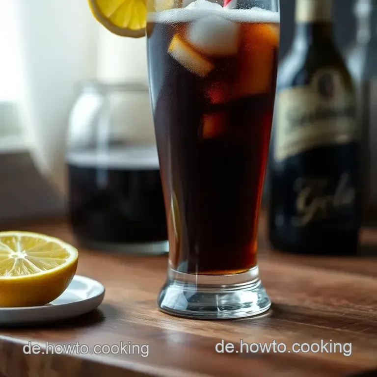 Weizen Mit Cola &ndash; Ein Erfrischendes Erlebnis Im Glas presentation
