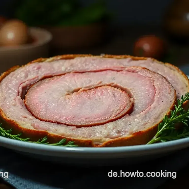 Wirsingroulade mit herzhaftem Hackfleisch