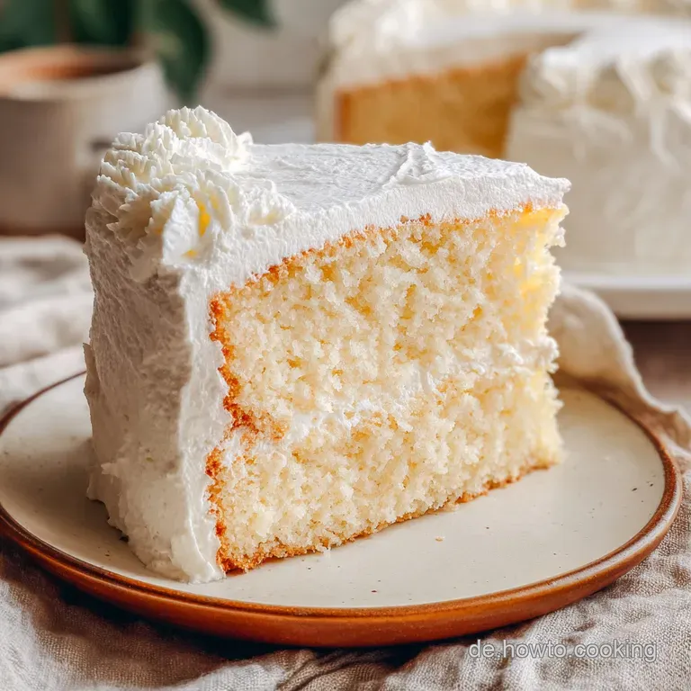 Fluffiger Wolkenkuchen Ohne Mehl