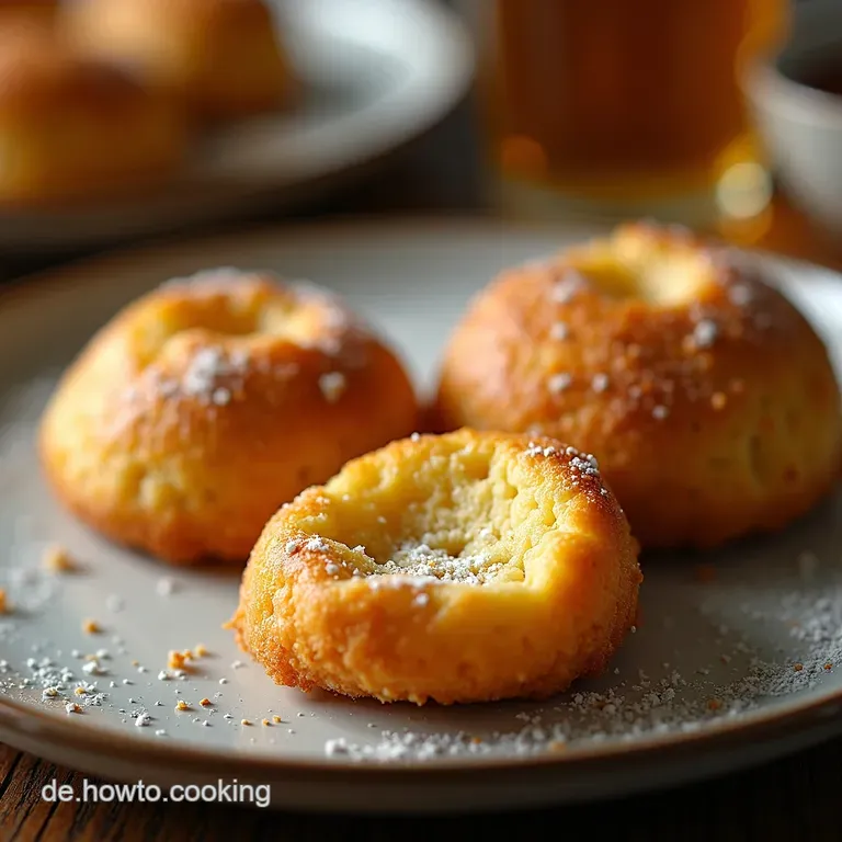 Zarte HaselnussMürbekekse ohne Zucker für den Kaffeeklatsch presentation