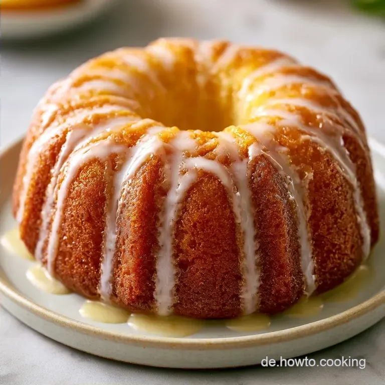 Weltbester Zitronen Joghurt Kuchen