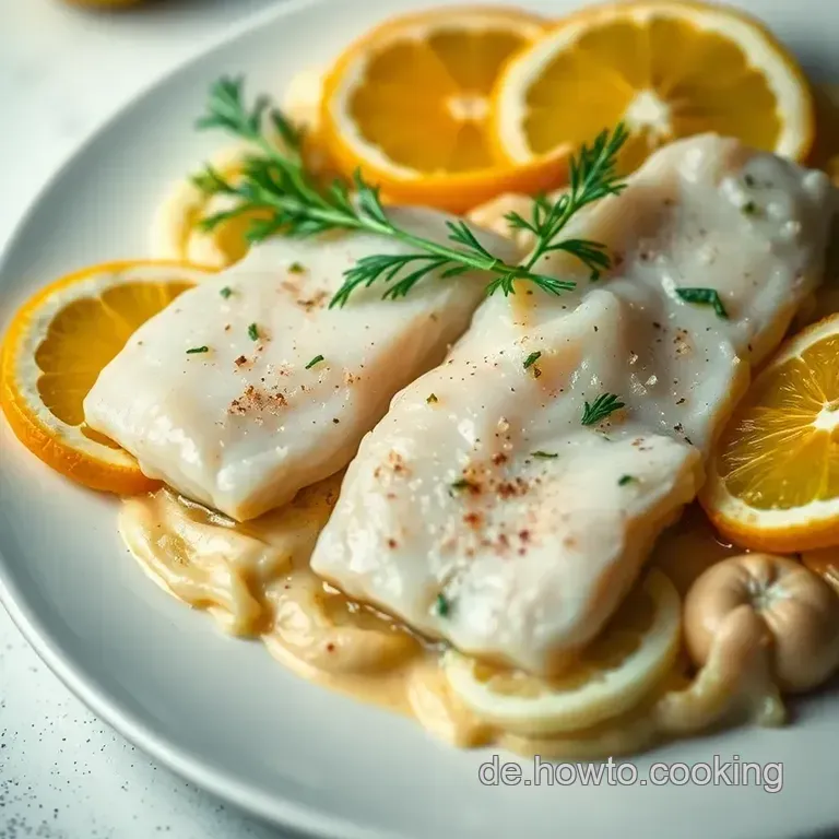 Zitronen-Kr&auml;uter-Lachs Mit Spargel presentation