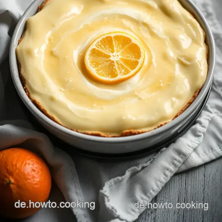 Zitronen-Quark-Kuchen &ndash; Ein Frischer Genuss Aus Der Deutschen Backstube presentation