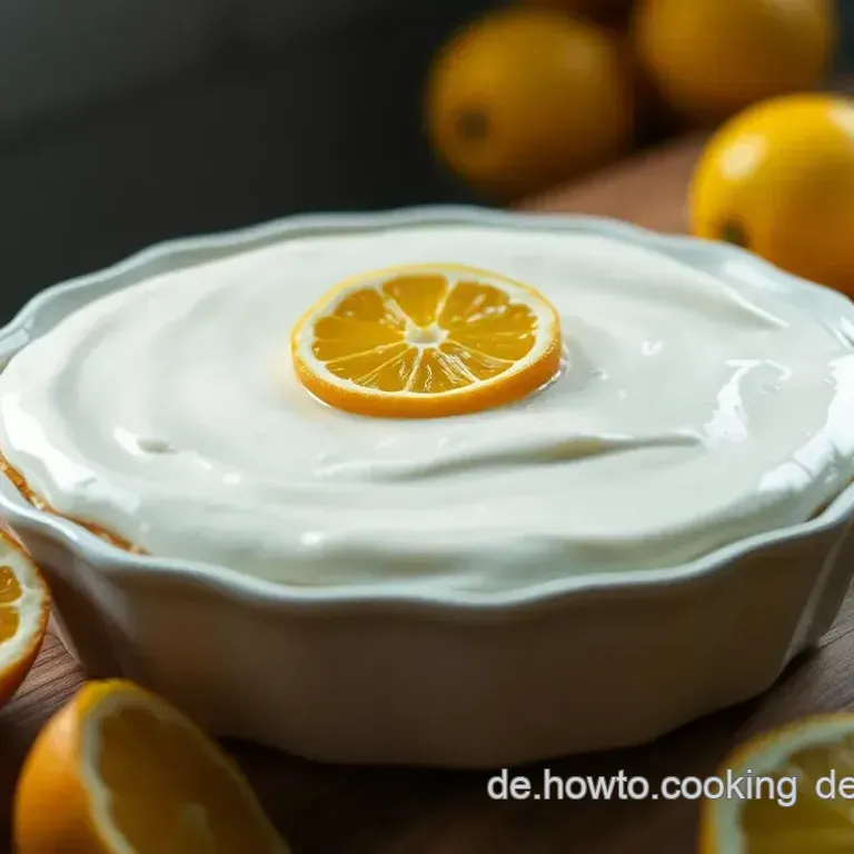Zitronen-Quark-Kuchen – Ein frischer Genuss aus der deutschen Backstube