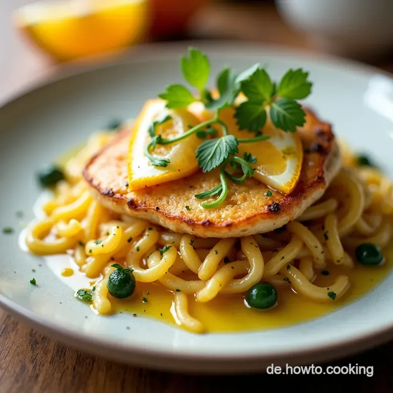 Schlank mit Genuss ZitronenHähnchen Rezept unter 300 Kalorien