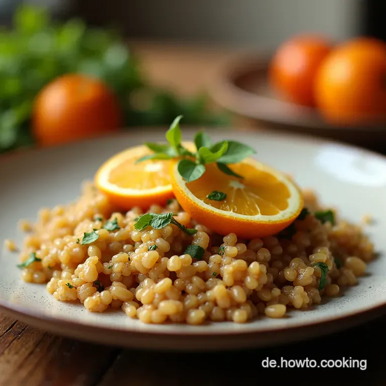 Zitronenh&auml;hnchen Mit Quinoagem&uuml;se presentation