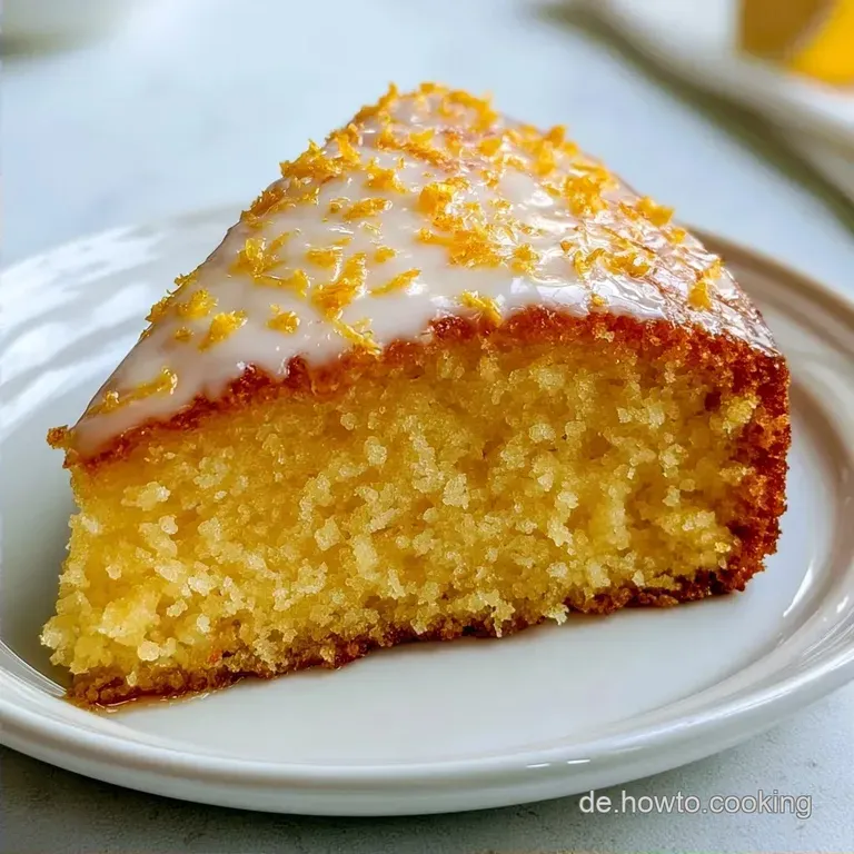Zitronenkuchen mit Griechischem Joghurt und Butter