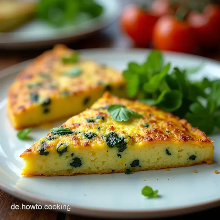ZucchiniFeta Frittata Leichte Küche mit Geschmack