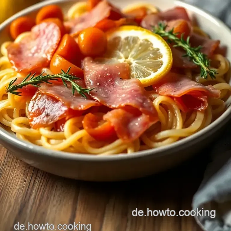 Zuckererbsen Mit Schinken Und Zitrone &ndash; Ein Frischer Genuss F&uuml;r Jeden Anlass! presentation