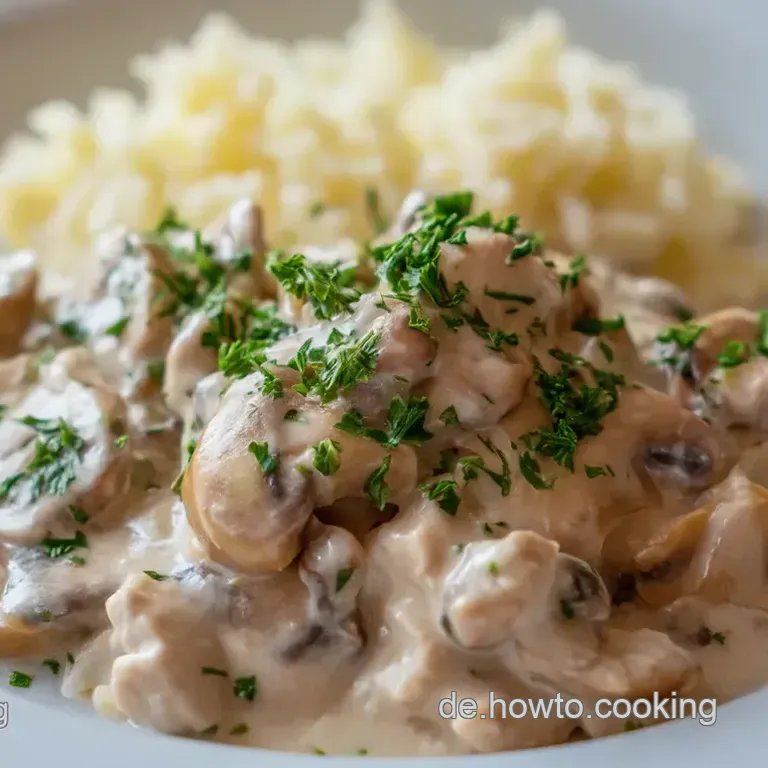 Zürcher Geschnetzeltes – Sahneschnitzel Schweizer Art