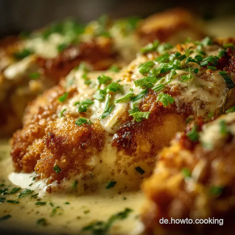 Zwiebelsahneschnitzel: Saftig Und Cremig &Uuml;berbacken (Ohne T&uuml;te!) presentation